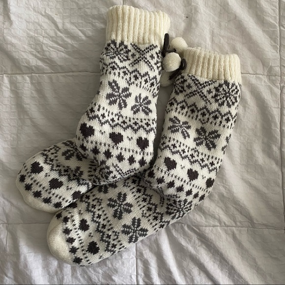 Indigo Reading Socks - Picture 2 of 2